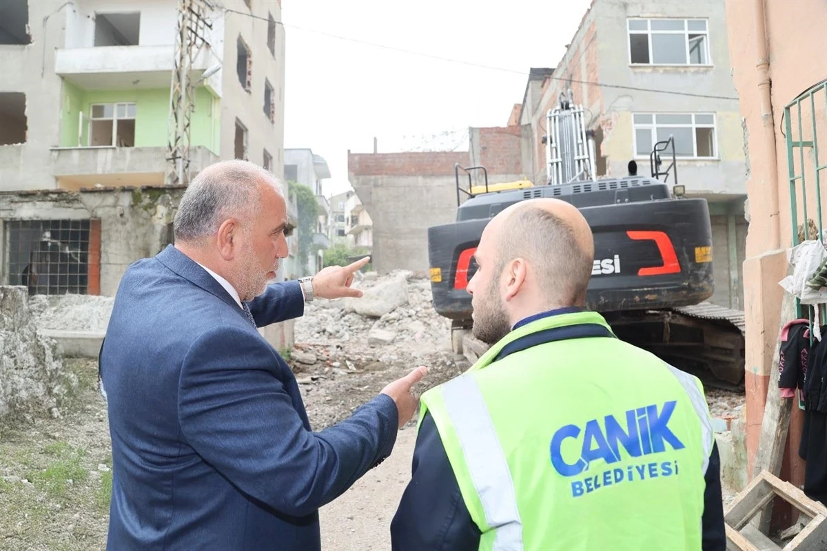 Başkan Sandık&ccedil;ı: "Yeni bulvar yolu ile Canik&rsquo;in ulaşım ağı g&uuml;&ccedil;lenecek, trafik yoğunluğu azalacak"
