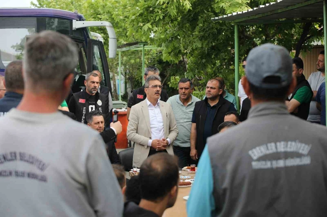 Başkan Şenol Dinç: &quot;Biz büyük bir aileyiz&quot;
