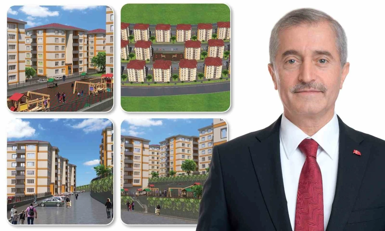 Başkan Tahmazoğlu’ndan konut müjdesi: Faiz yok, kredi yok, ara ödeme yok, 10 yıl vade var
