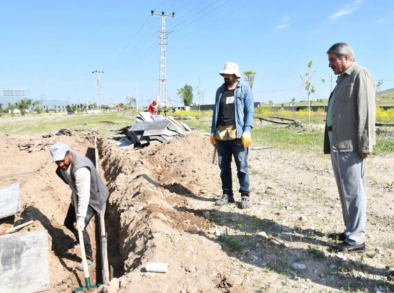 Başkan Taşkın, altyapı çalışmalarını yerinde incel