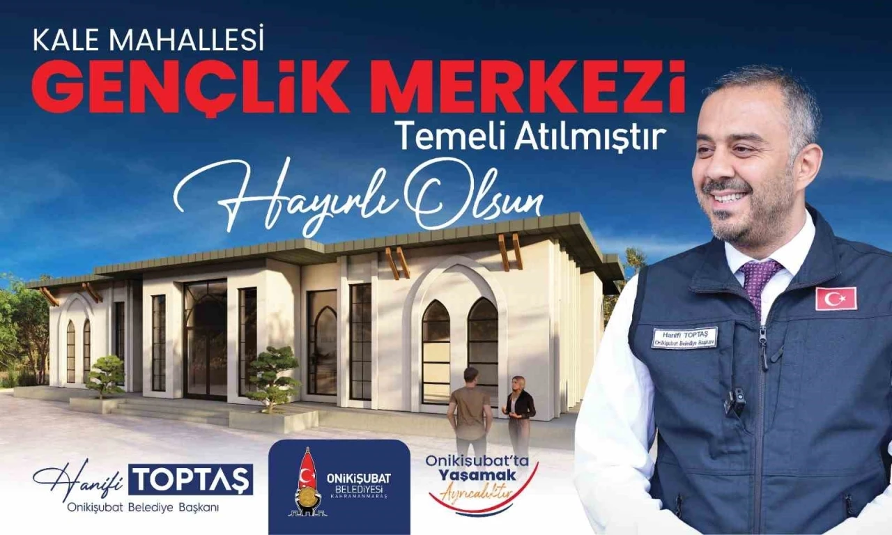 Başkan Toptaş’ın gençliğe yatırımı, ’Kale Gençlik Merkezi’nin temeli atıldı
