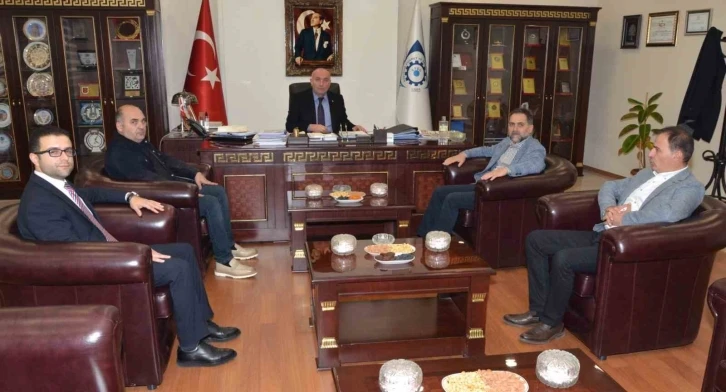 Başkan U&ccedil;ar&rsquo;dan ETSO&rsquo;ya ziyaret
