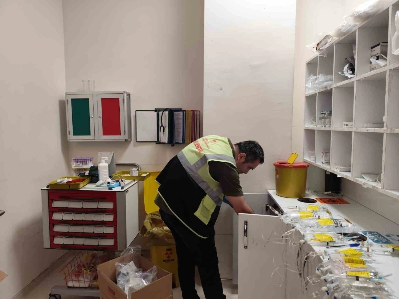 Batman’da 1 yılda 524 bin 658 kilo tıbbi atık bertaraf edildi

