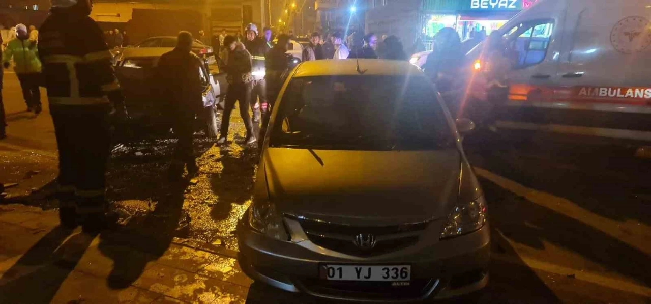 Batman’da iki otomobil çarpıştı: 2 yaralı