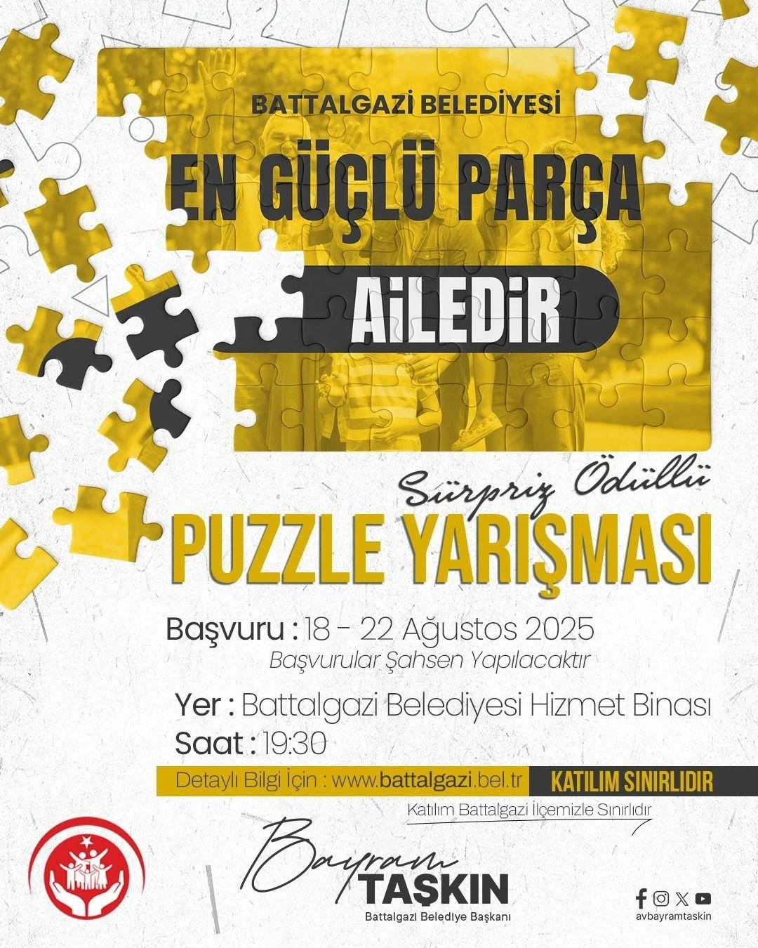 Battalgazi Aile Yılı’nda puzzle ile bir araya geliyor
