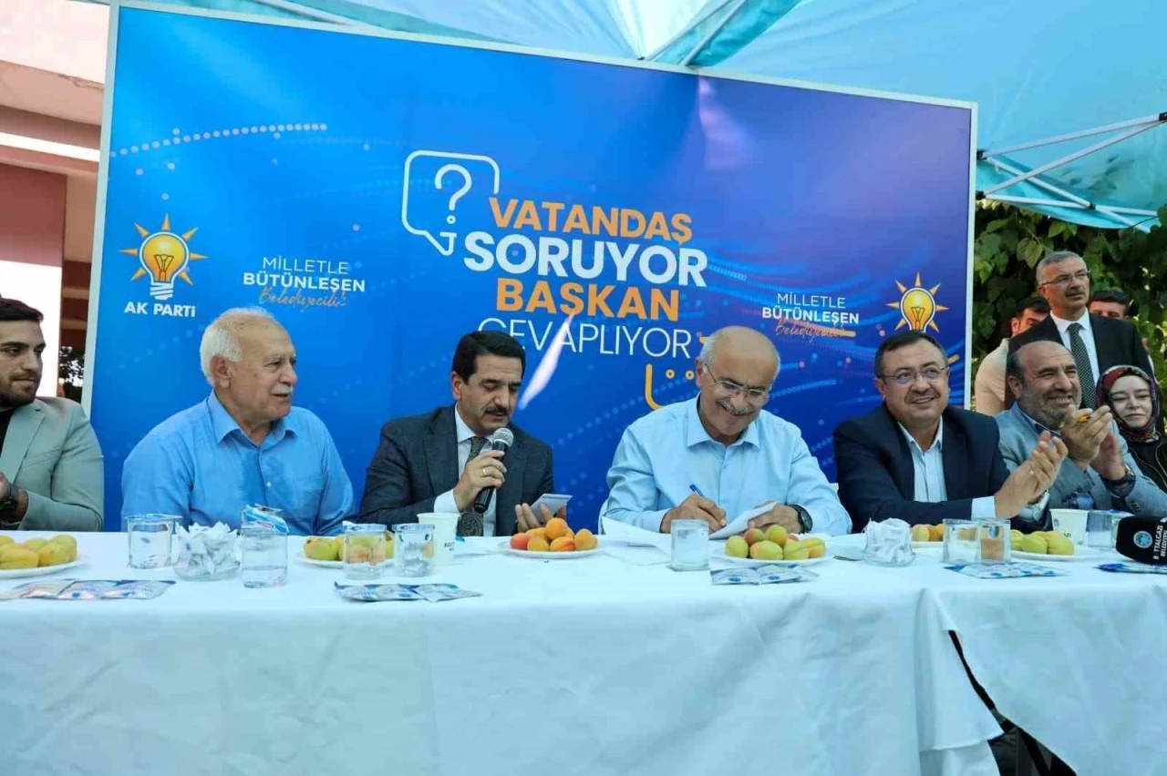 Battalgazi&rsquo;de "Vatandaş Soruyor, Başkan Cevaplıyor" buluşması
