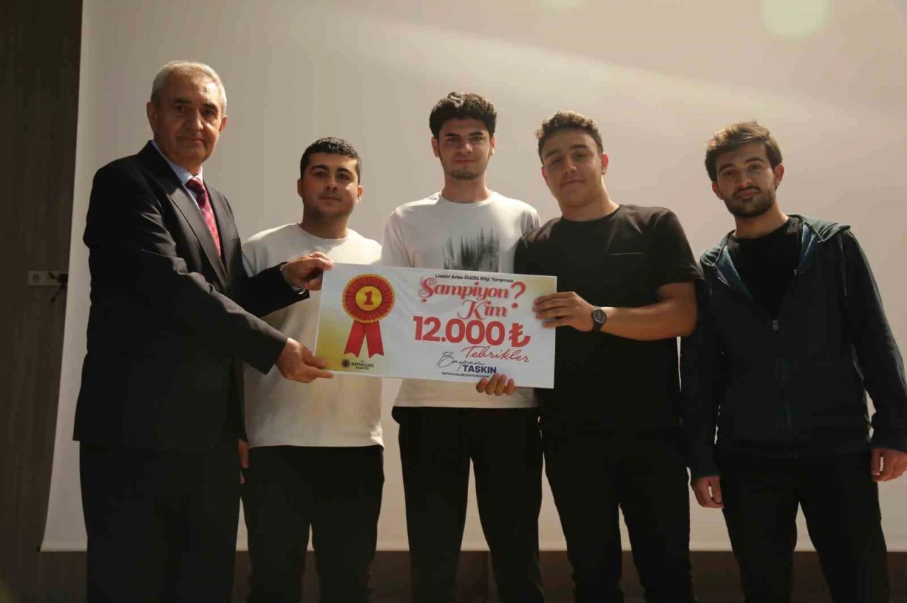 Battalgazi’de ‘’Şampiyon Kim?’’ yarışmasının birincisi belli oldu
