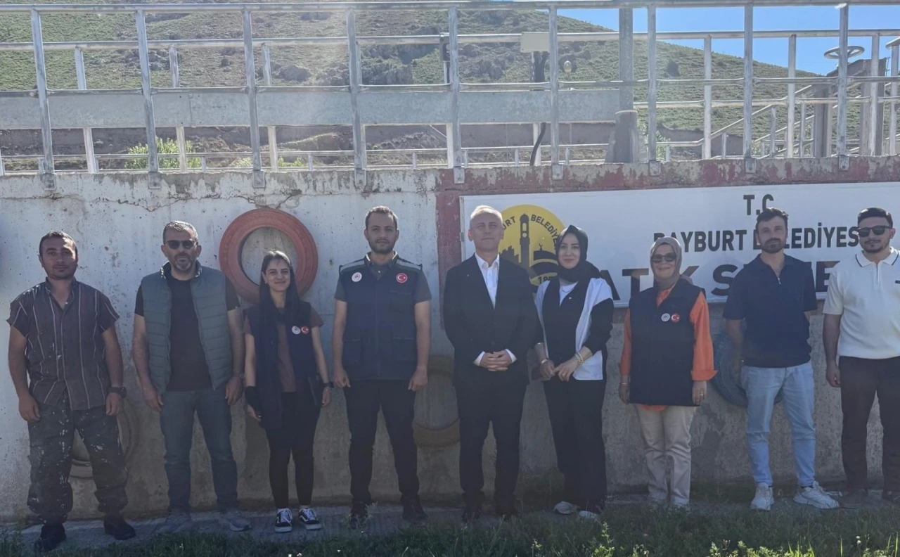 Bayburt Belediyesi Atık Su Arıtma Tesisi denetlendi
