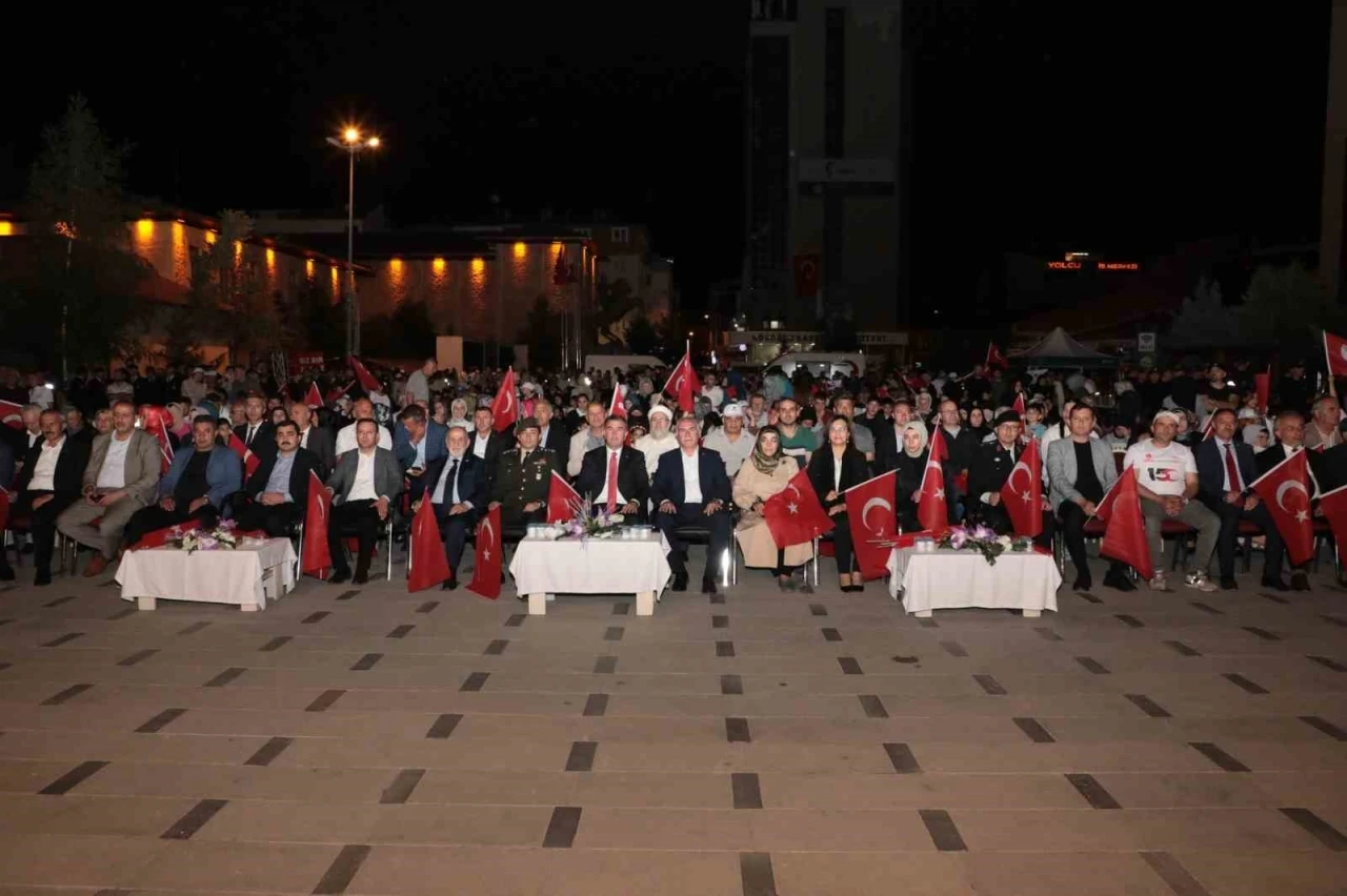 Bayburt’ta 15 Temmuz Demokrasi ve Milli Birlik Günü etkinlikleri düzenlendi
