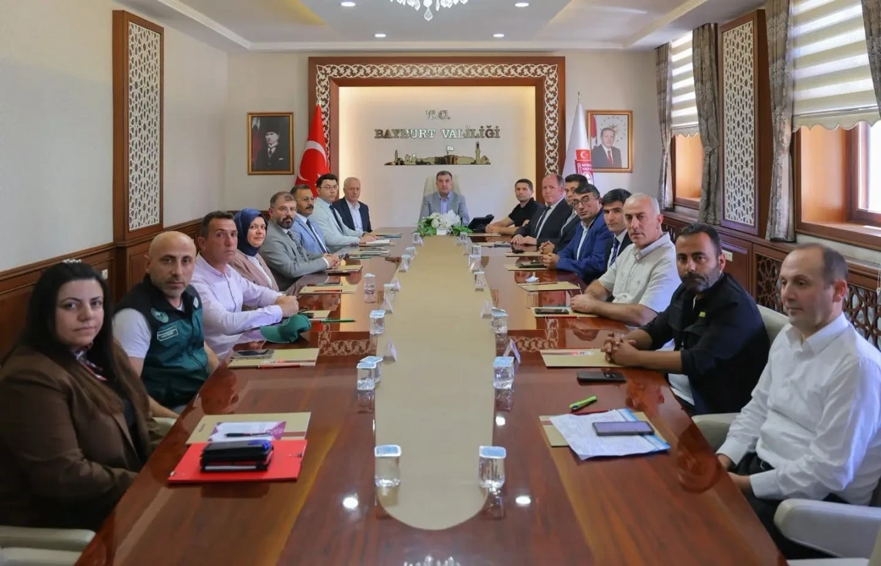 Bayburt&rsquo;ta İl İstihdam ve Mesleki Eğitim Kurulu toplandı
