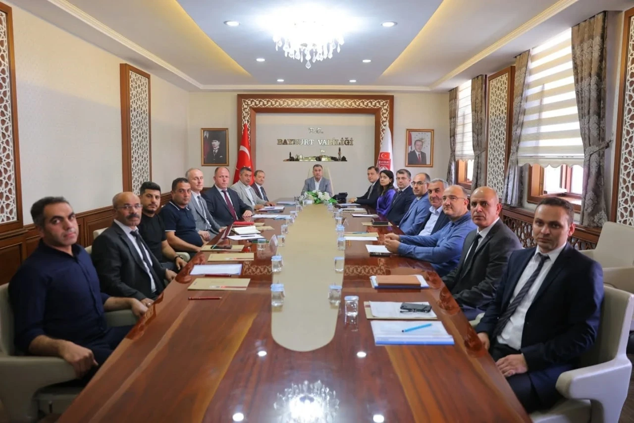Bayburt’ta KÖYDES Temmuz ayı değerlendirme toplantısı yapıldı
