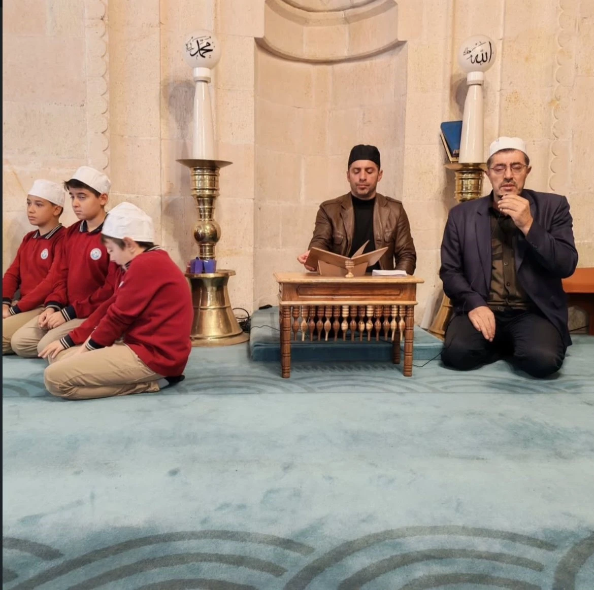 Bayburt’ta vefat eden öğretmenler için Ulu Camii’de mevlit okundu
