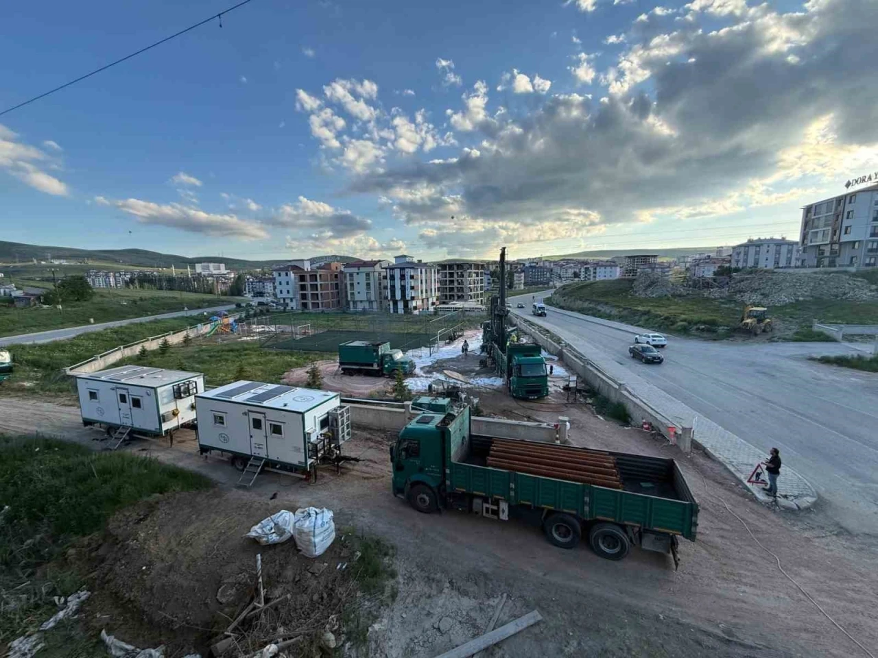 Bayburt&rsquo;ta yeraltı suyu aramalarında 150 metrede suya ulaşıldı
