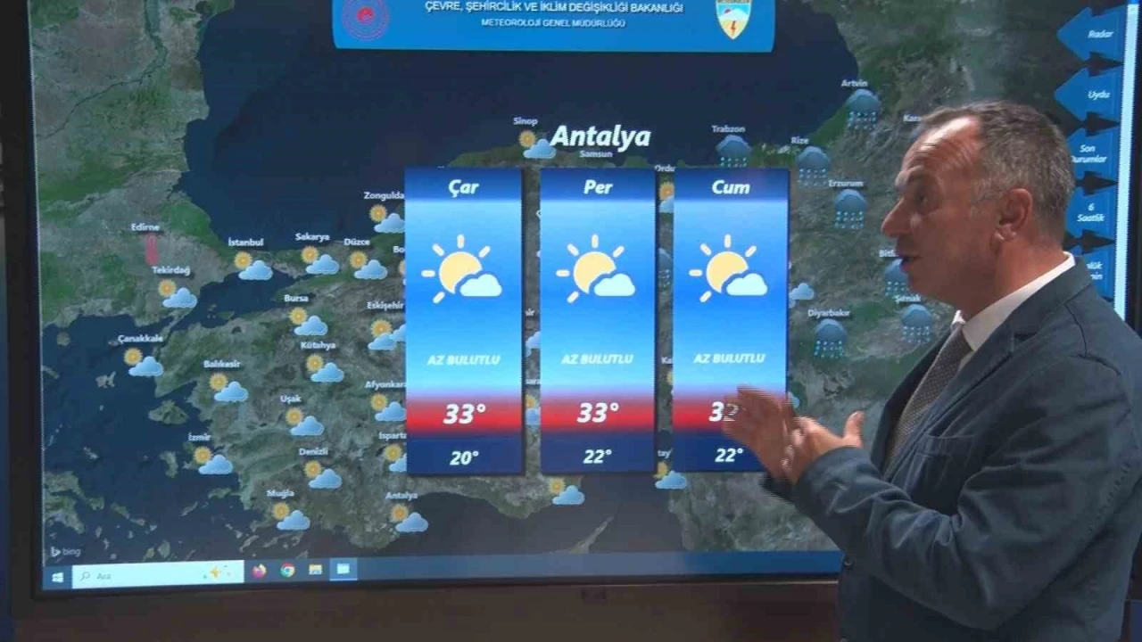 Bayram boyunca ülke genelinde sıcak hava hakim olacak
