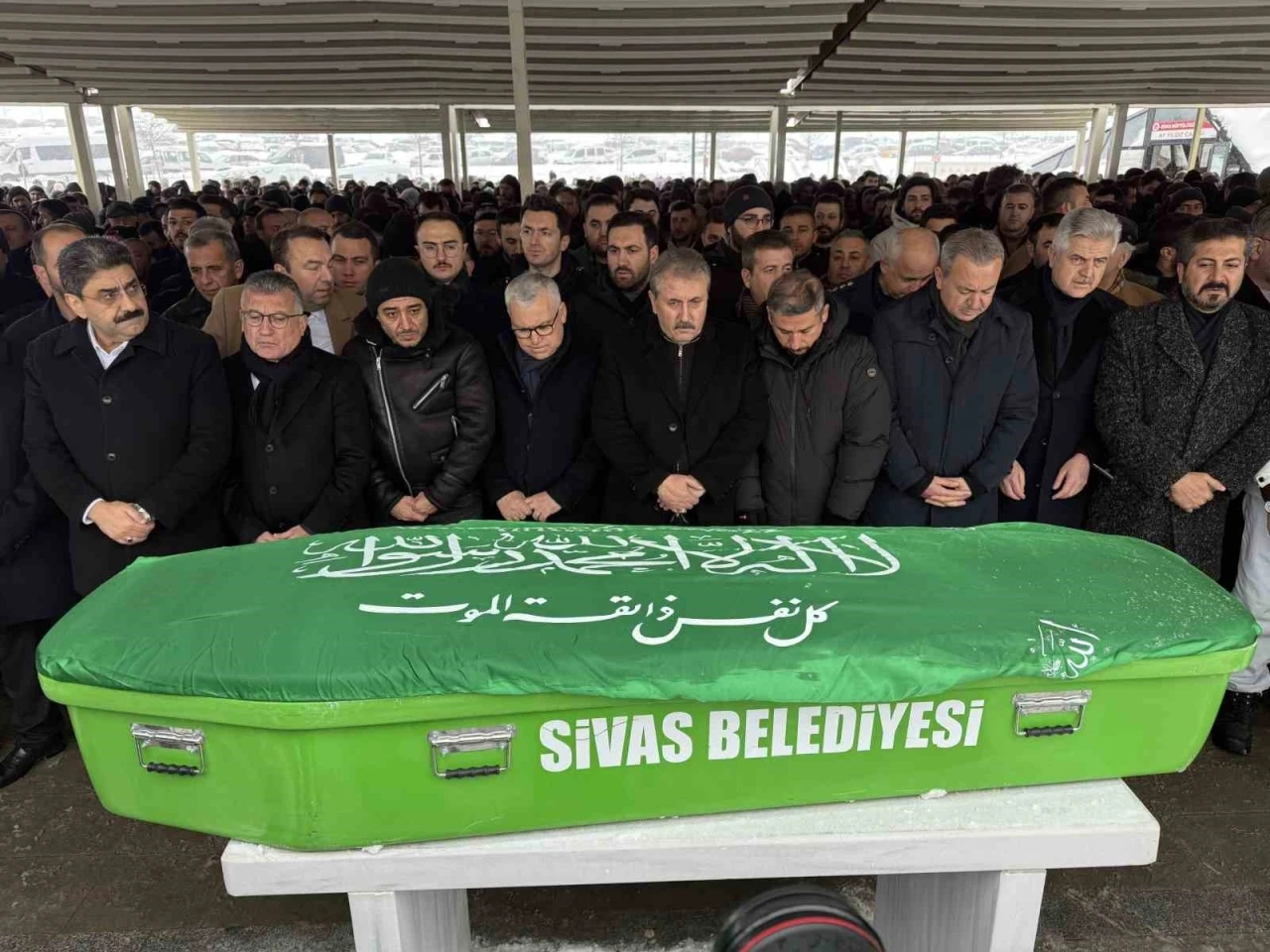 BBP Sivas İl Başkanı Ahmet Polat, son yolculuğuna uğurlandı
