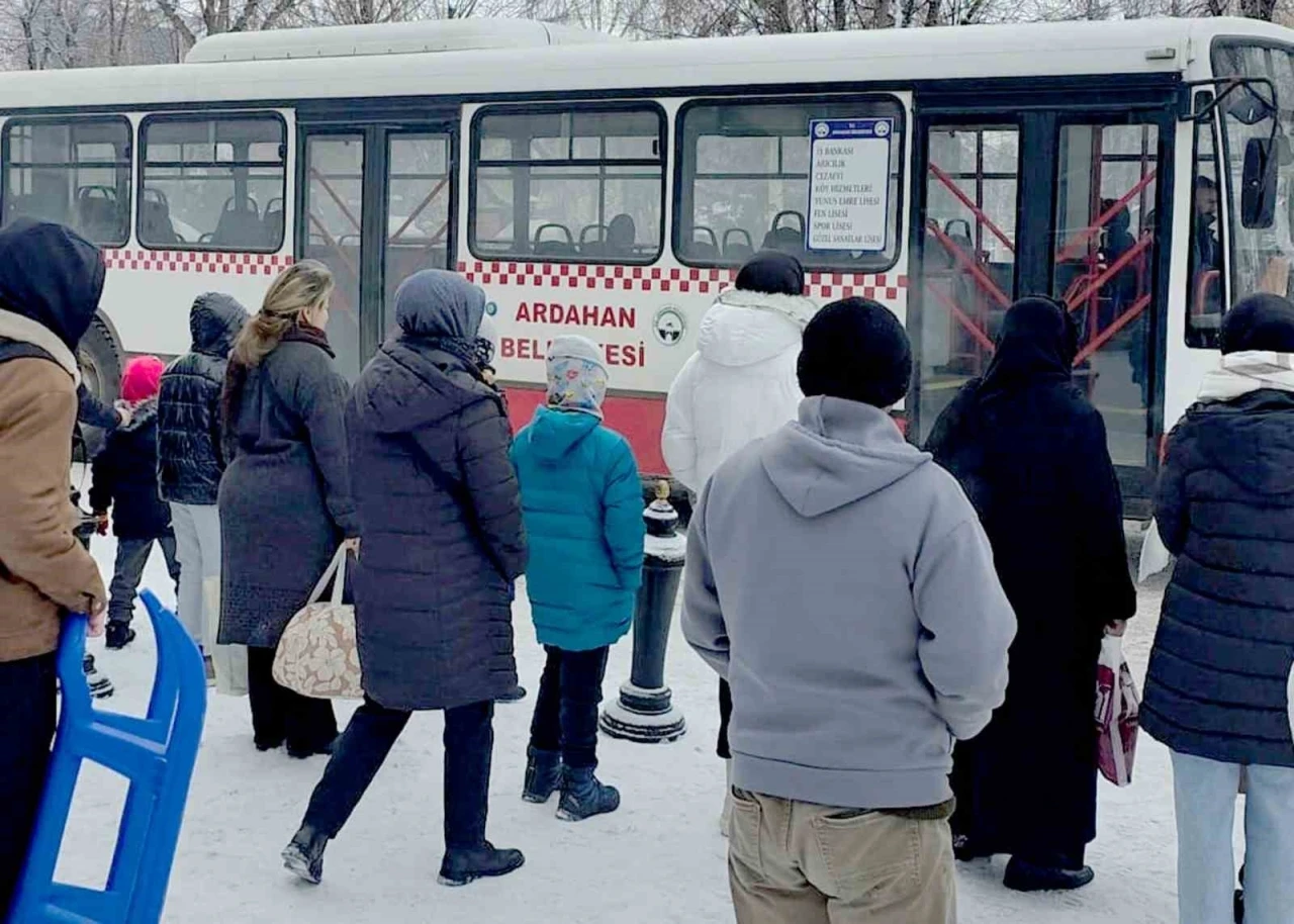 Belediyeden kayak merkezine &uuml;cretsiz servis
