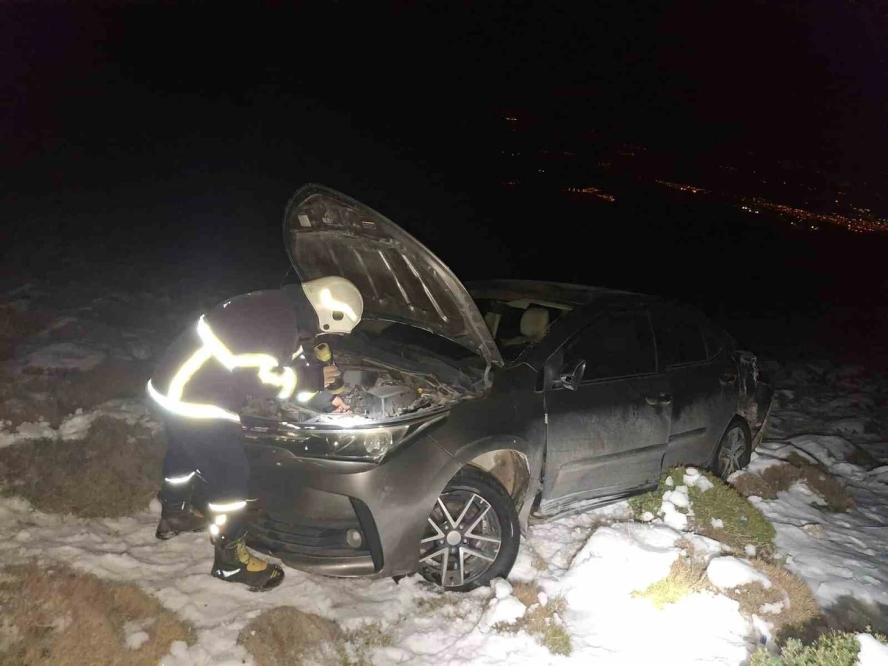 Belen&rsquo;de trafik kazası: 2 yaralı
