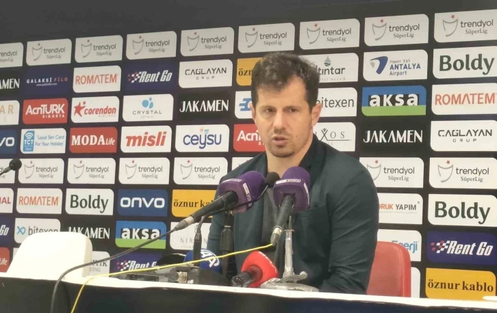 Belözoğlu: "Galibiyeti kaçıran taraftık"