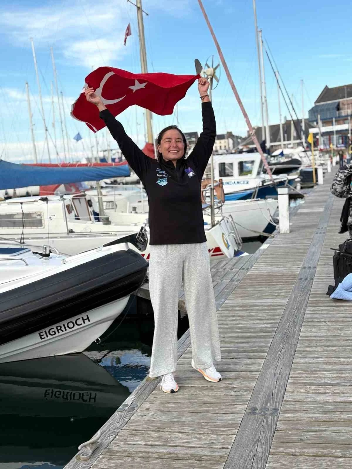 Bengisu Avcı, Ocean’s 7’de Kuzey Kanalı’nı başarıyla geçti
