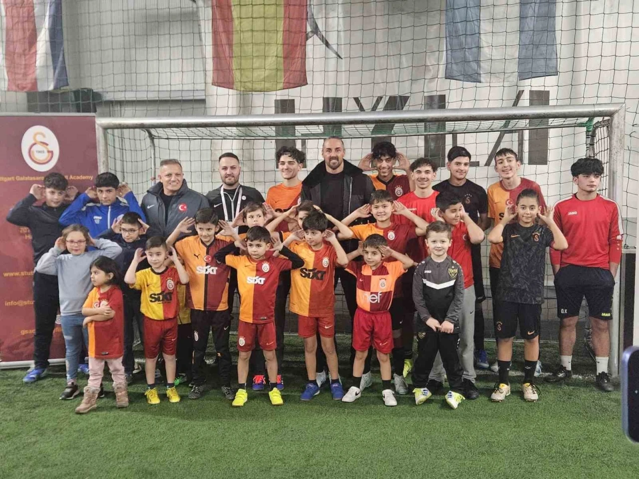 Berlin’de Galatasaray Futbol Okulu coşkusu
