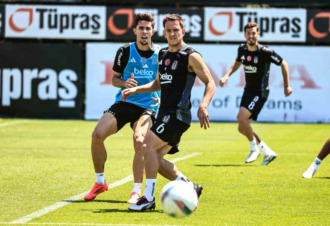 Beşiktaş kondisyon ve taktik çalıştı
