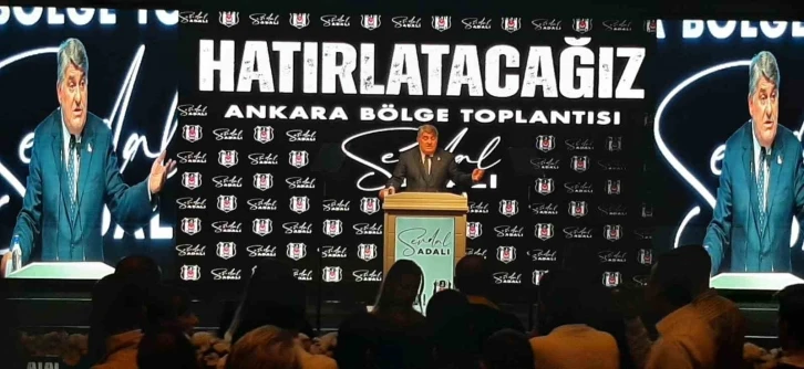 Beşiktaş Kulübü Başkan Adayı Serdal Adalı kongre üyeleriyle bir araya geldi