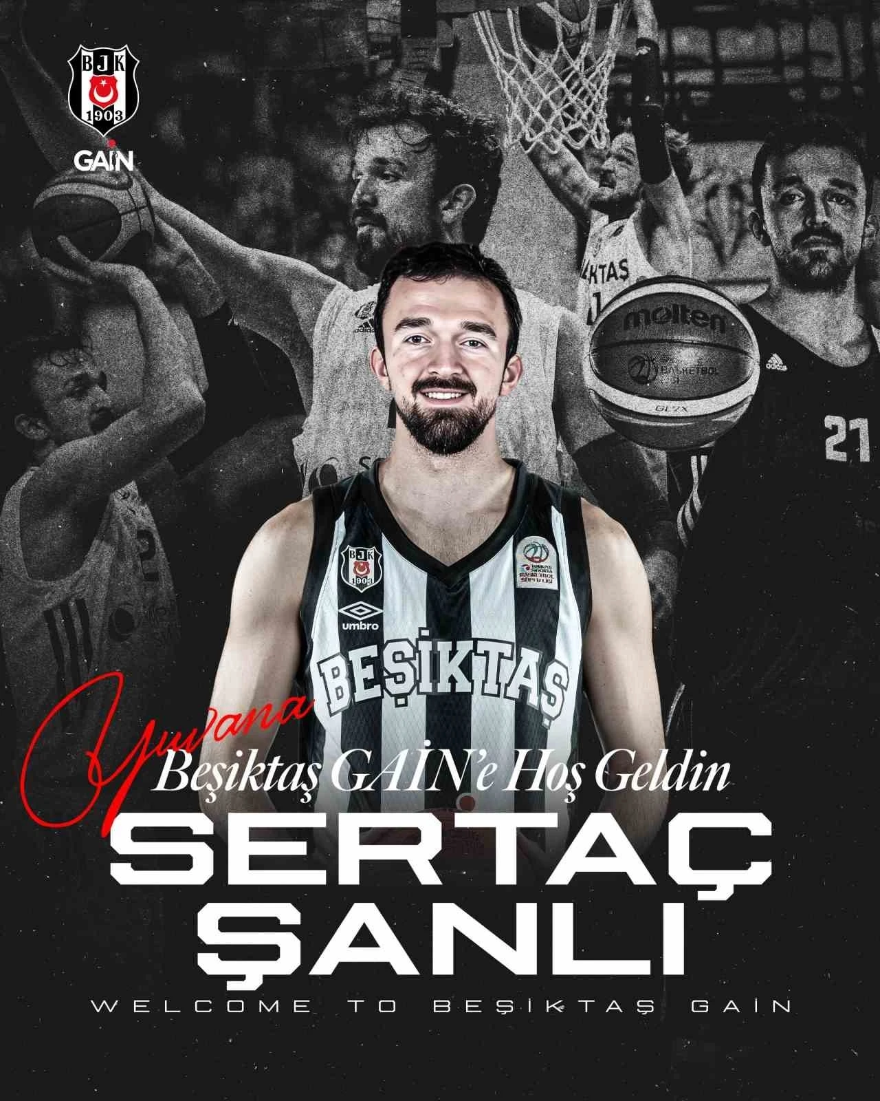 Beşiktaş, milli basketbolcu Serta&ccedil; Şanlı&rsquo;yı kadrosuna kattı
