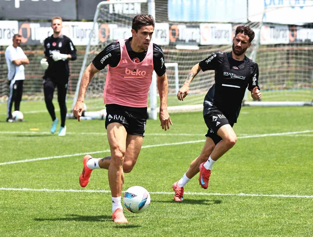 Beşiktaş, Rizespor maçının hazırlıklarını sürdürdü
