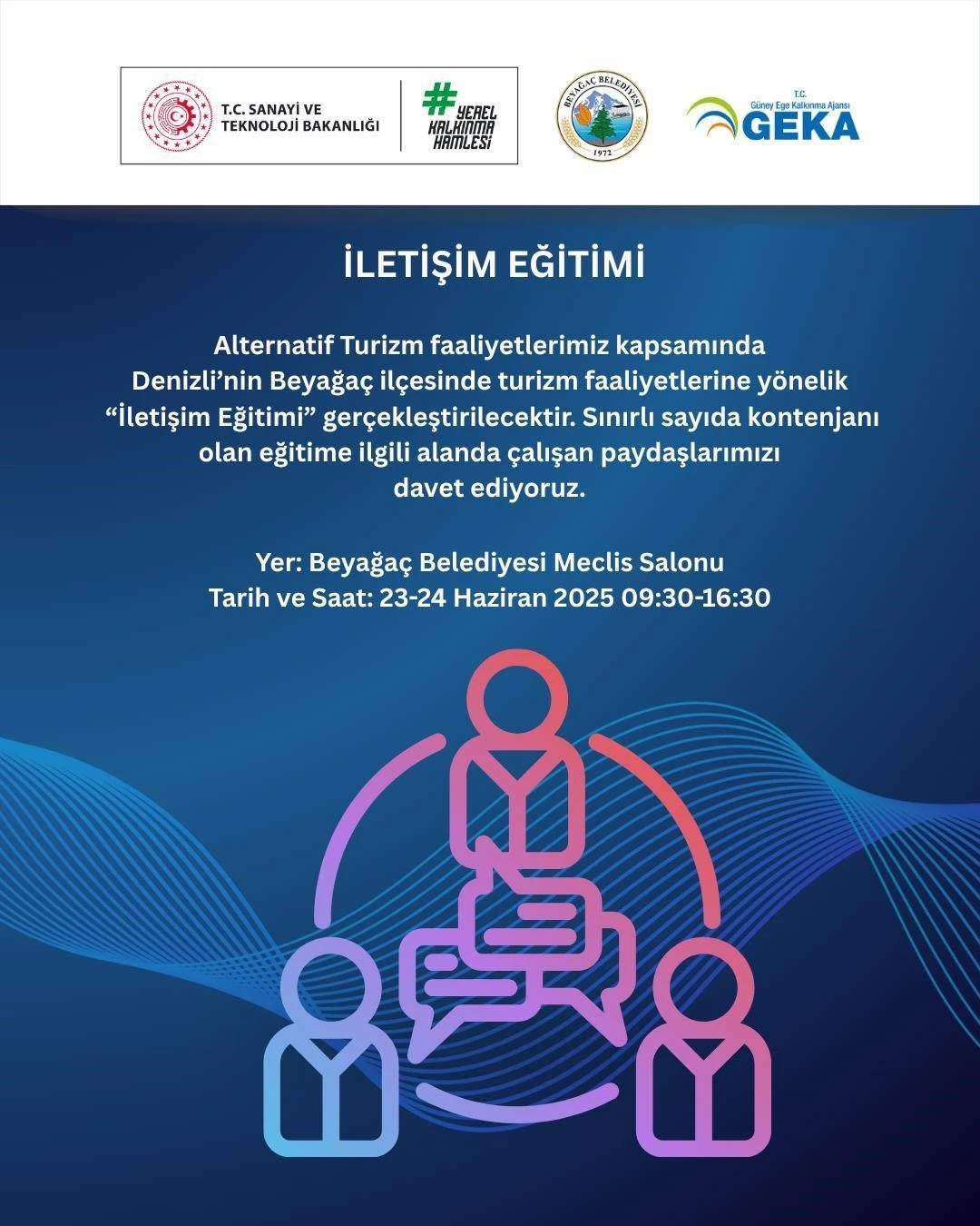 Beyağaç’ta turizm alanında çalışanlara iletişim eğitimi verilecek
