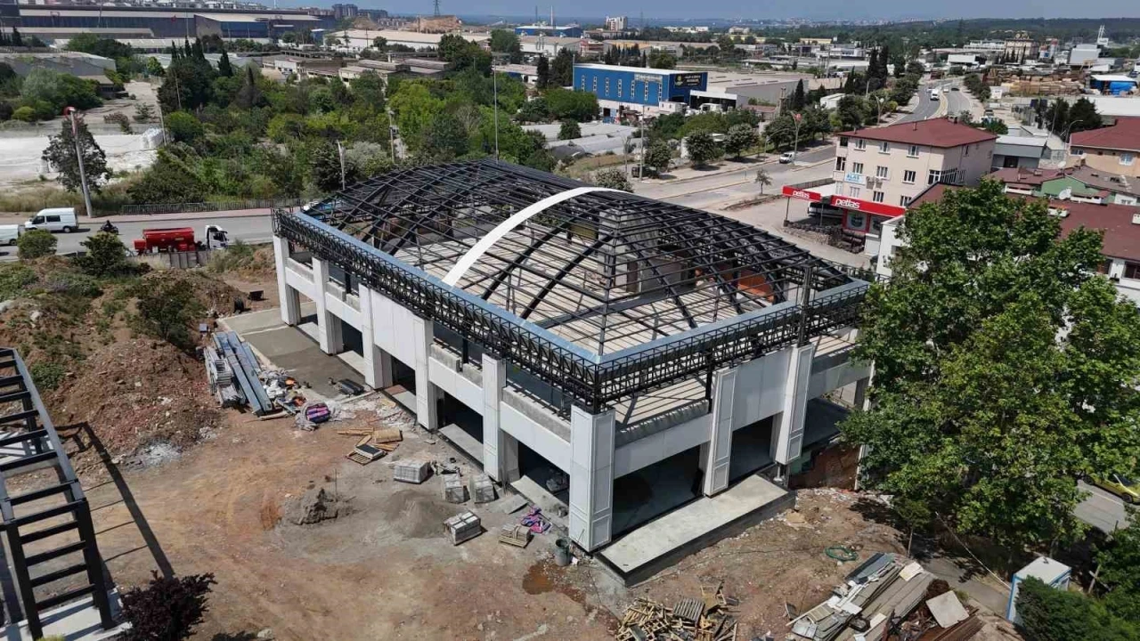 Beylikbağı Güzide Sosyal Tesisi inşaatı yükseliyor
