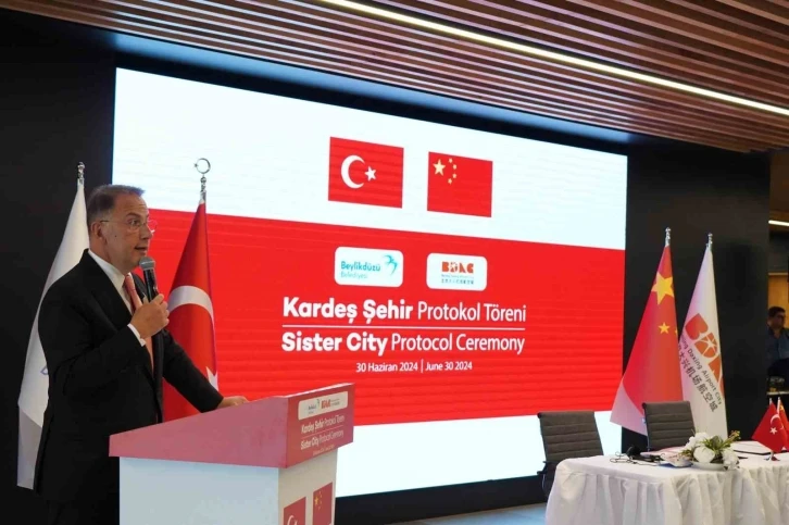Beylikdüzü İle Beijing-Daxing Havalimanı kenti kardeş şehir oldu