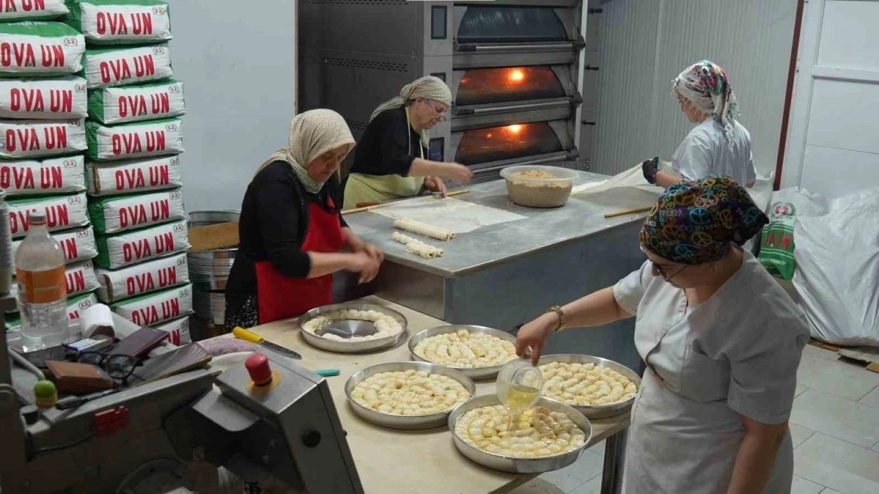 Beypazarı’nın yöresel zenginlikleri bayram sofralarını süslemek için hazır
