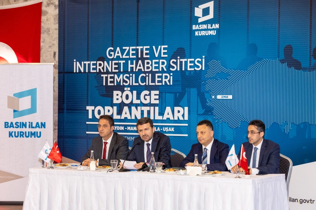 BİK Genel M&uuml;d&uuml;r&uuml; &Ccedil;ay, b&ouml;lge basınıyla buluştu