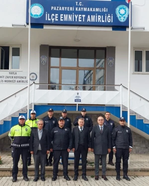 Bilecik Emniyet M&uuml;d&uuml;r&uuml; Şener&rsquo;den Pazaryeri&rsquo;nde denetim
