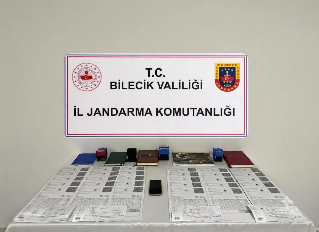 Bilecik&rsquo;te 14,5 milyon liralık sahte fatura ele ge&ccedil;irildi, 2 kişi yakalandı
