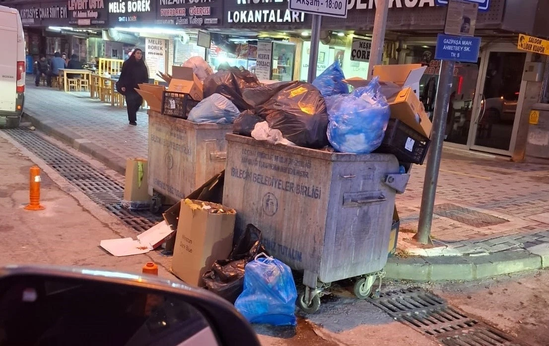 Bilecik’te çöp krizi yeniden başladı