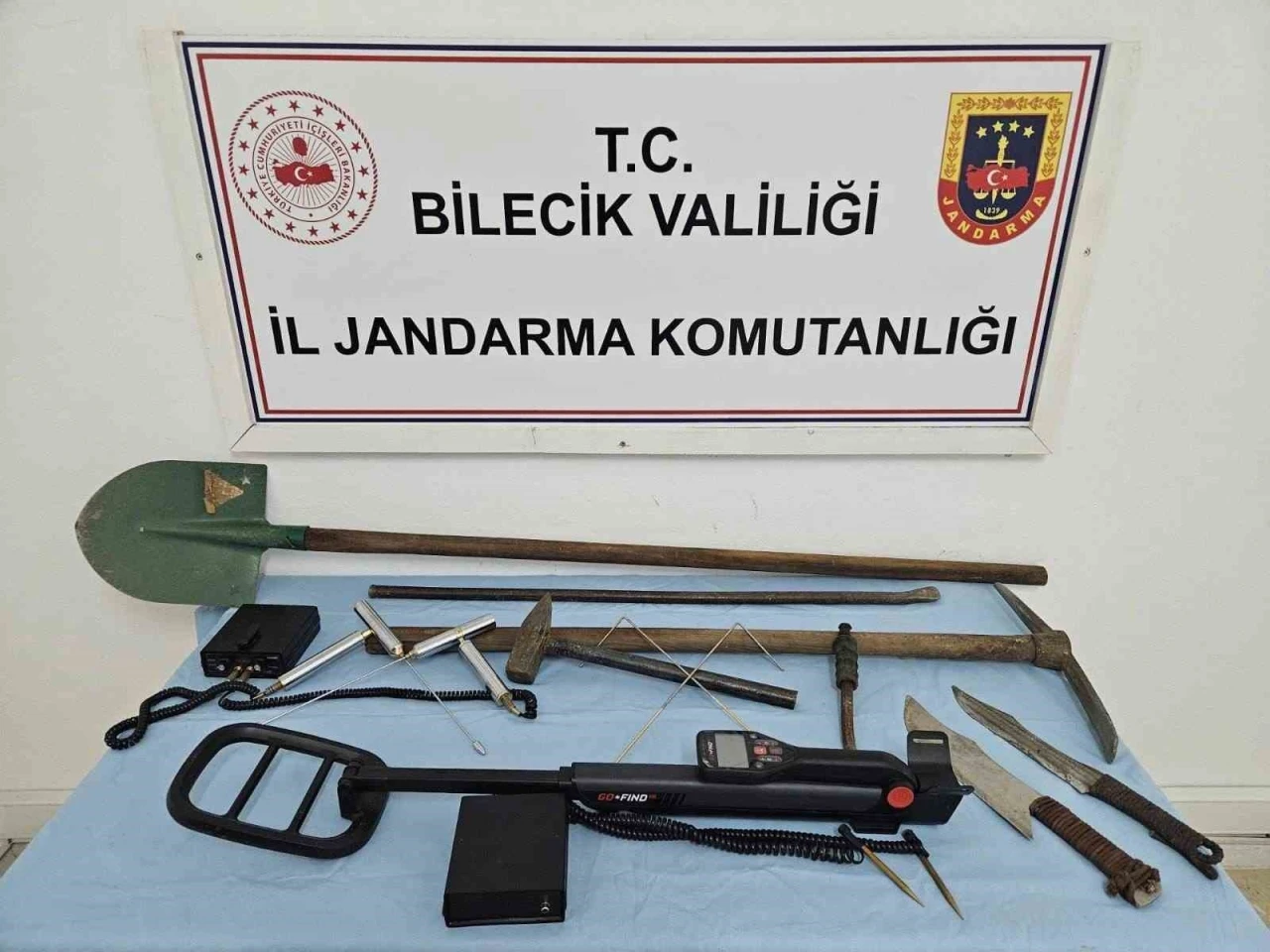 Bilecik&rsquo;te define avcıları su&ccedil;&uuml;st&uuml; yakalandı
