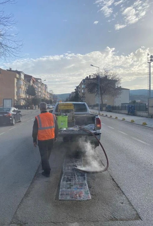 Bilecik&rsquo;te haşerelere karşı kışlık m&uuml;cadele
