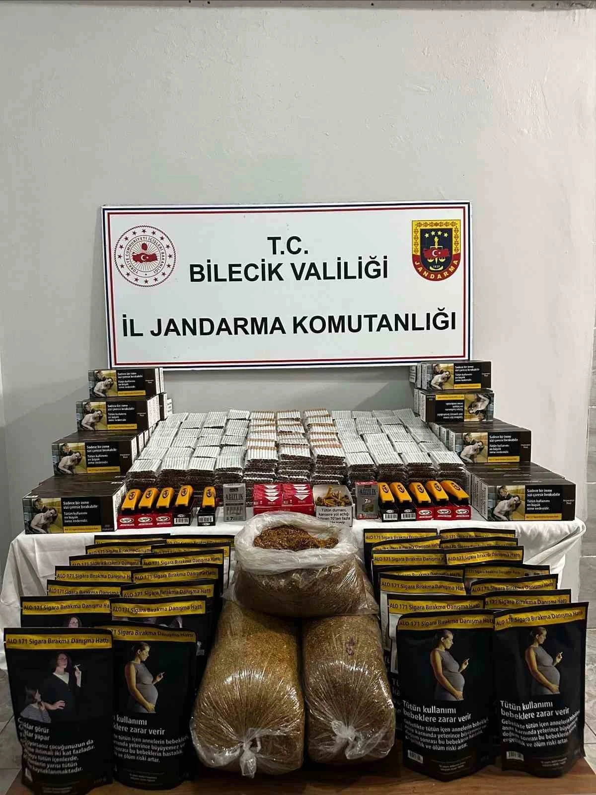 Bilecik&rsquo;te ka&ccedil;ak makaron operasyonu
