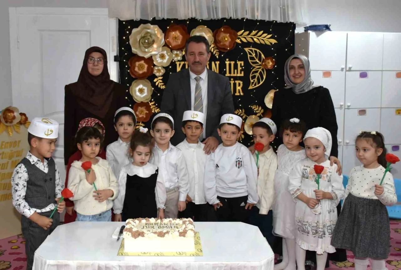 Bilecik&rsquo;te minikler Kur&rsquo;an&rsquo;a ge&ccedil;menin sevincini yaşadı
