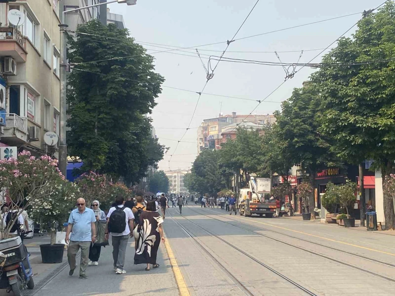 Bilecik’te süren yangının dumanı Eskişehir’e ulaştı
