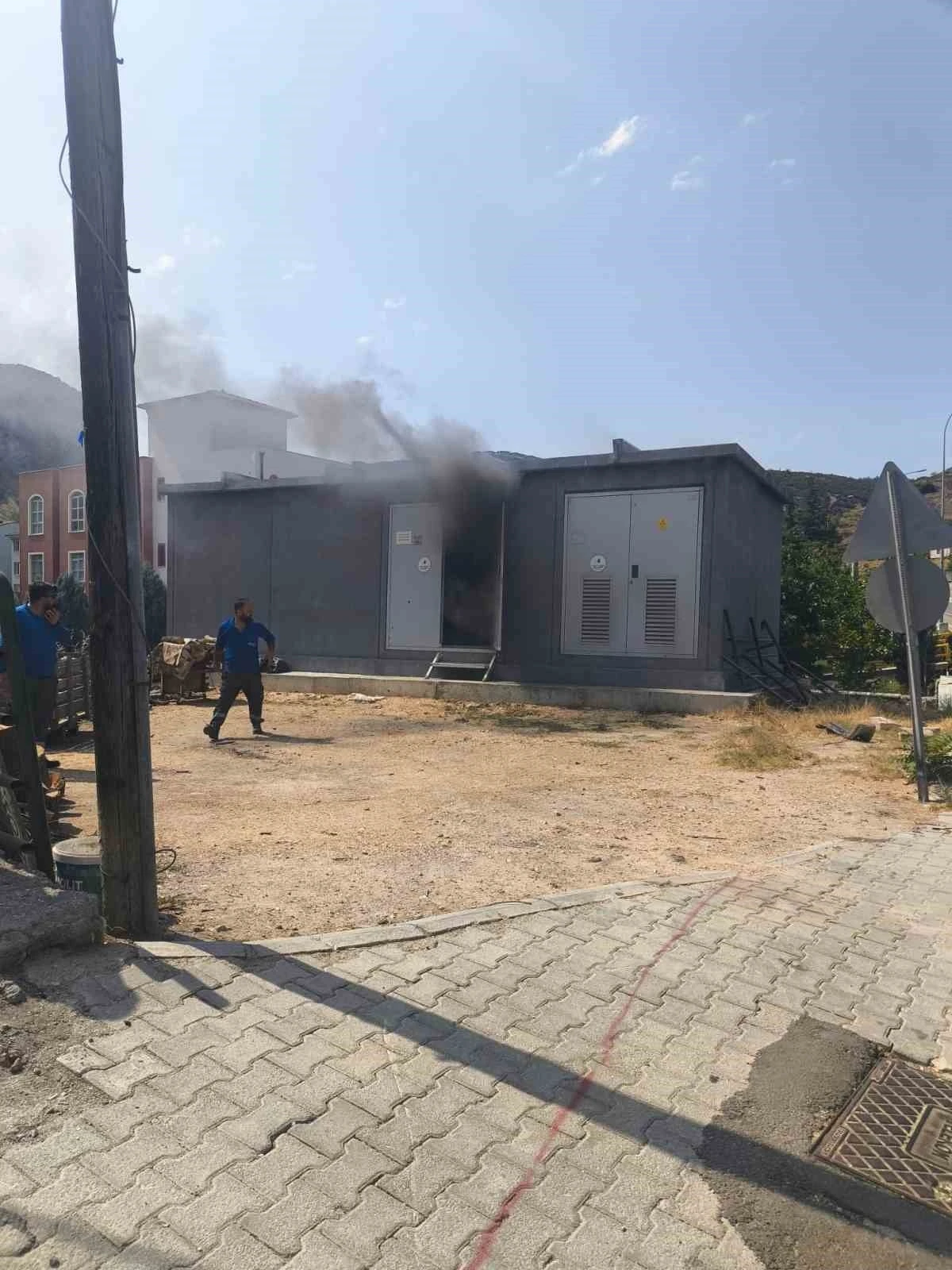 Bilecik’te trafo yangını korkuttu

