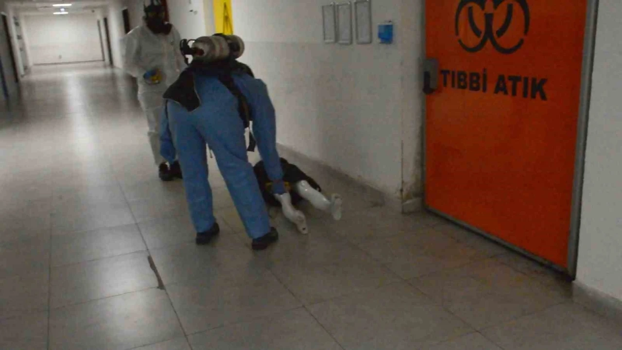 Bilecik’te ’Turuncu Kod’ tatbikatı gerçeği aratmadı
