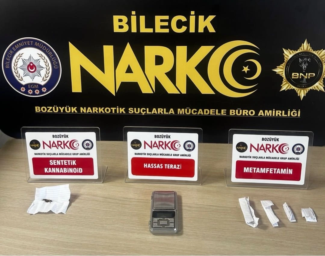 Bilecik&rsquo;te uyuşturucu operasyonu
