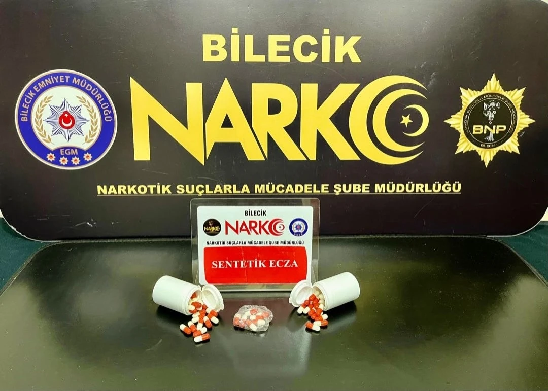 Bilecik&rsquo;te uyuşturucu operasyonuna 2 g&ouml;zaltı
