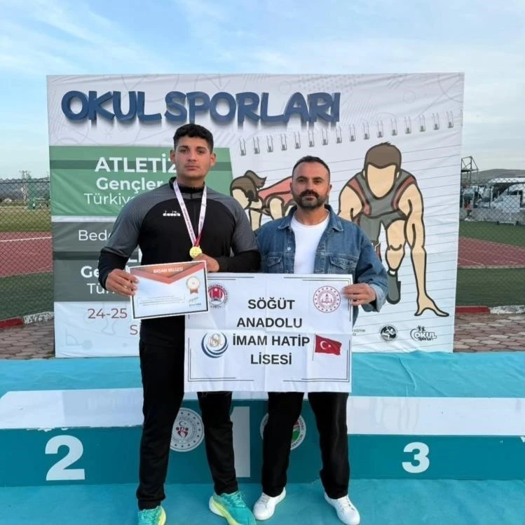 Bilecikli sporcu Türkiye şampiyonu oldu
