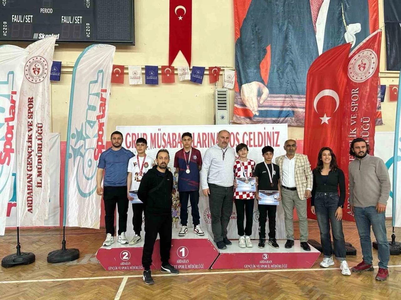 Bilek güreşinde İspir’in başarısı
