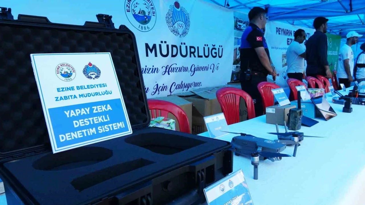 BilimFest&rsquo;te Ezine Belediyesine ait son teknoloji kent g&uuml;venlik sistemleri sergilendi
