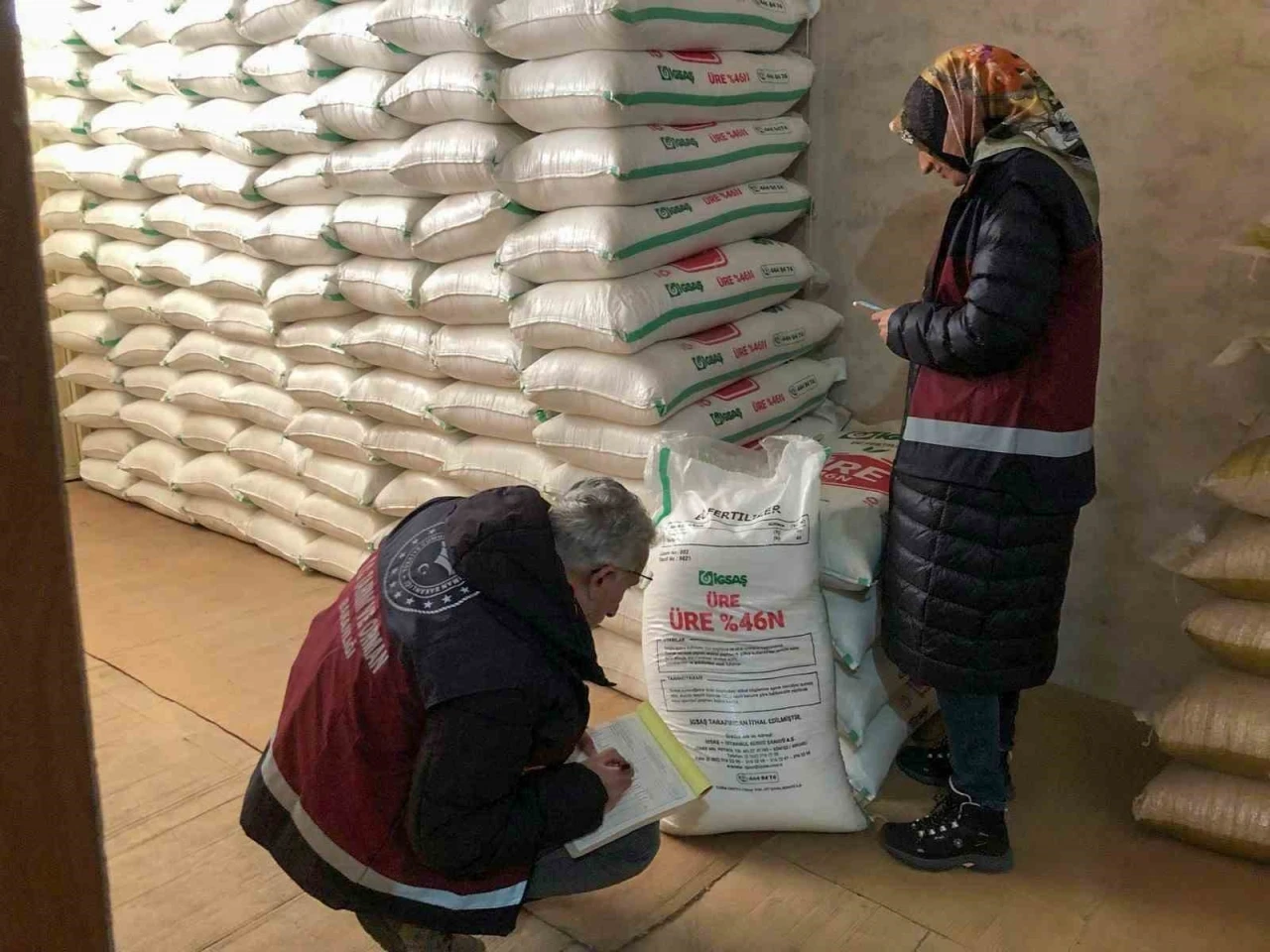 Bingöl’de gübre bayileri ve üreticileri denetlendi