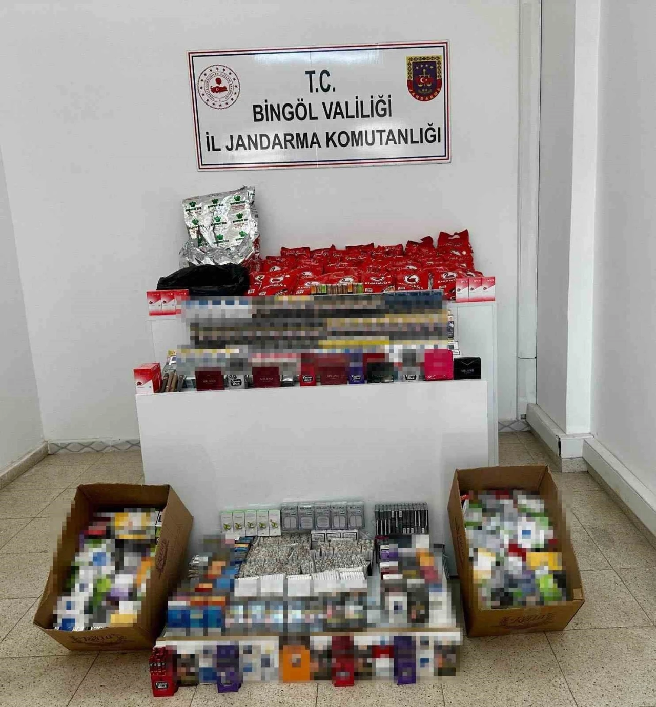 Bingöl’de kaçakçılık operasyonu
